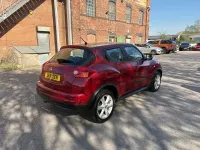 Used Nissan Juke Acenta 117 HP (86 kW) 2011 Red SUV