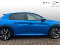 Used Peugeot e-208 GT 98 kW (134 HP) 2021 Blue Hatchback