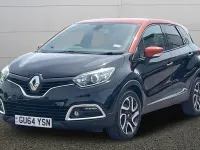 Used Renault Captur Dynamique 120 HP (88 kW) 2014 Black/orange SUV