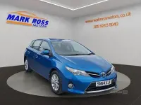 Used Toyota Auris 132 HP (97 kW) 2014 Blue Hatchback