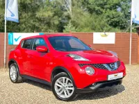 Used Nissan Juke N-Connecta 117 HP (86 kW) 2018 Red SUV