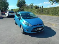 Used Ford Fiesta 82 HP (60 kW) 2011 Blue Hatchback