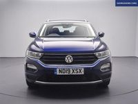 Used VW T-Roc SE 115 HP (84 kW) 2019 Blue SUV