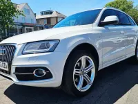 Used Audi Q5 S-line plus 177 HP (130 kW) 2014 White SUV