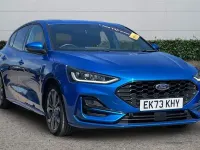 Used Ford Focus ST-Line 125 HP (91 kW) 2023 Blue Hatchback