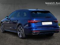 Used Audi A4 Black Edition 147 HP (108 kW) 2024 Blue Estate