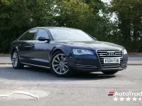 Used Audi A8 Comfort 250 HP (183 kW) 2013 Blue Sedan