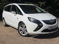 Used Vauxhall Zafira SRi 136 HP (100 kW) 2015 White MPV