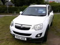 Used Vauxhall Antara 2013 White SUV