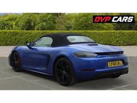 Used Porsche Boxster 2018 Blue Cabriolet