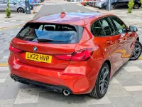 Used BMW 118 Sport Line 2022 Orange Hatchback