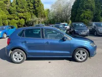 Used VW Polo Edition 60 HP (44 kW) 2017 Blue Hatchback