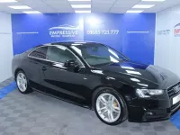 Used Audi A5 S-Line 190 HP (139 kW) 2016 Black Coupe