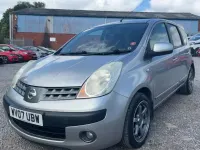 Używany Nissan Note 2007 Srebrny Hatchback