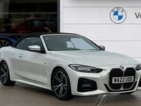 Used BMW 420 M Sport 190 HP (139 kW) 2022 White Cabriolet