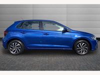Used VW Polo Life 95 HP (69 kW) 2022 Blue Hatchback
