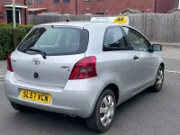 Begagnad Toyota Yaris T2 69 HK (50 kW) 2007 Silver Halvkombi