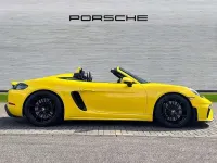Usado Porsche 718 420 CV (308 kW) 2023 Amarillo Descapotable