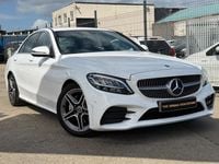 Used Mercedes C200 AMG line 2019 White Sedan
