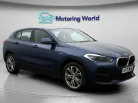 Begagnad BMW X2 Sport Line 221 HK (162 kW) 2022 Blå SUV