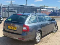 Used Skoda Octavia Elegance 103 HP (75 kW) 2009 Grey Estate