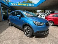 Used Vauxhall Crossland X Elite 110 HP (80 kW) 2018 Blue SUV