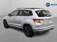 Used Skoda Karoq SportLine 150 HP (110 kW) 2020 Silver SUV