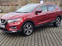 Used Nissan Qashqai N-Connecta 115 HP (84 kW) 2018 Red SUV