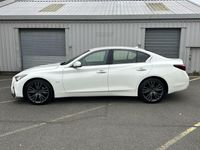 Used Infiniti Q50 Sport Tech 170 HP (125 kW) 2018 White Sedan