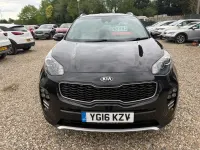 Used Kia Sportage GT-Line 134 HP (98 kW) 2016 Black SUV