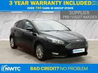 Used Ford Focus Zetec 125 HP (91 kW) 2017 Black Hatchback