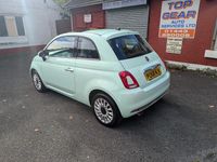 Used Fiat 500 Lounge 69 HP (50 kW) 2018 Green Hatchback