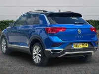 Used VW T-Roc Design 150 HP (110 kW) 2020 Blue SUV