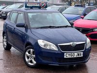 Used Skoda Fabia SE 105 HP (77 kW) 2011 Blue Hatchback