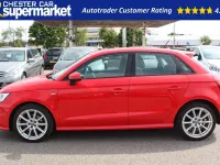 Used Audi A1 Sportback S-Line 125 HP (91 kW) 2016 Red Hatchback