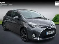 Used Toyota Yaris Design 101 HP (74 kW) 2016 Grey Hatchback