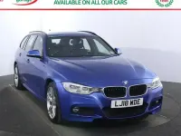 Used BMW 320 M Sport 184 HP (135 kW) 2018 Blue Estate