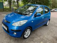 Used Hyundai i10 Comfort 78 HP (57 kW) 2009 Blue Hatchback