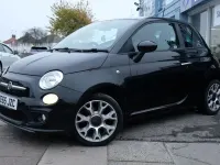 Used Fiat 500 S 69 HP (50 kW) 2015 Black Hatchback