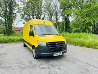 Used Mercedes Sprinter 2018 Yellow Van