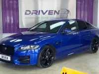 Used Jaguar XF R-Sport 180 HP (132 kW) 2020 Blue Sedan