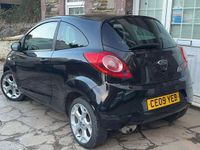 Used Ford Ka Zetec 2009 Black Hatchback