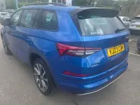 Used Skoda Kodiaq SportLine 140 HP (102 kW) 2023 Blue SUV