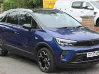 Used Vauxhall Crossland Ultimate 110 HP (80 kW) 2023 Blue SUV