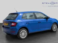 Used Skoda Fabia 59 HP (43 kW) 2020 Blue Hatchback