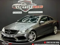 Used Mercedes E220 AMG line 177 HP (130 kW) 2017 Grey Coupe