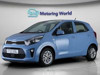 Used Kia Picanto 2022 Blue Hatchback
