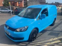 Used VW Caddy 102 HP (75 kW) 2011 Blue MPV