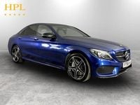 Used Mercedes C43 AMG Premium Plus 367 HP (269 kW) 2018 Blue Sedan