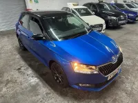 Used Skoda Fabia Colour Edition 95 HP (69 kW) 2019 Blue Hatchback